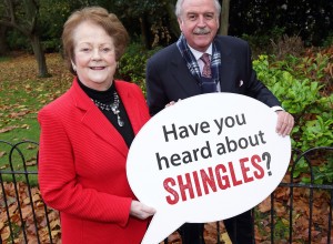 Mary O’Rourke and Marty Whelan officially launch Shingles Awareness campaign